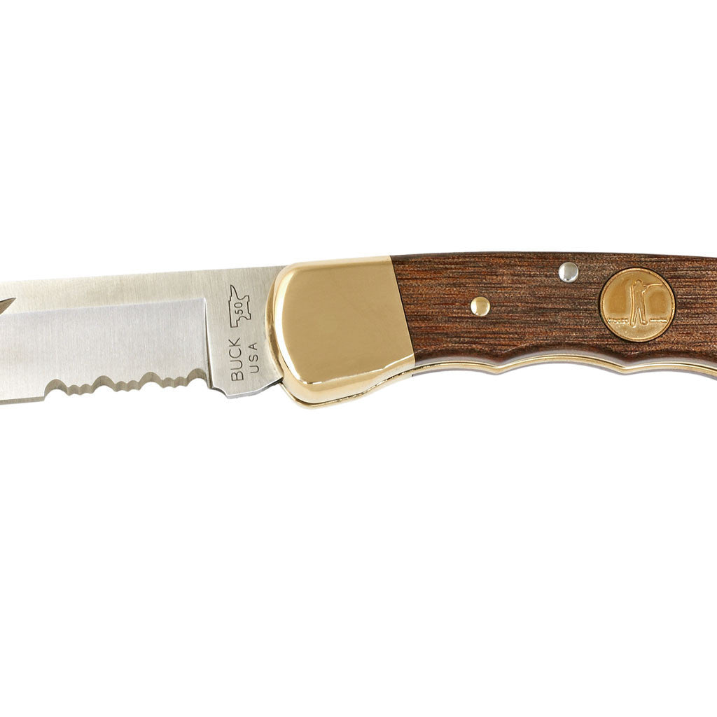 Limited Edition Buck Folding Hunter, Heritage Walnut